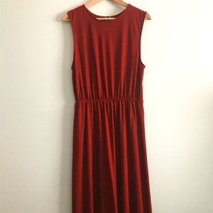 H&M Basic Crimson Maxi Dress